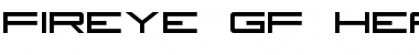 Fireye GF Headline Regular Font Title Preview