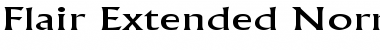 Flair Extended Normal Font Title Preview