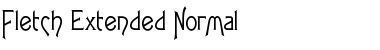 Fletch Extended Normal Font Title Preview