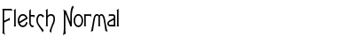 Fletch Normal Font Title Preview