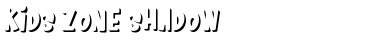 Kids Zone Shadow Regular Font Title Preview