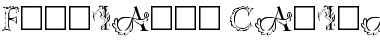 Floriated Capitals Normal Font Title Preview