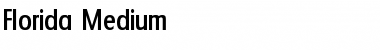 Florida-Medium Regular Font Title Preview
