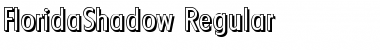 FloridaShadow Regular Font Title Preview