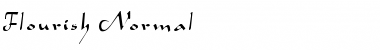 Flourish Normal Font Title Preview