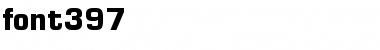 font397 Bold Font Title Preview