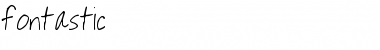 fontastic Regular Font Title Preview