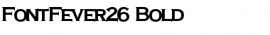 FontFever26 Bold Font Title Preview