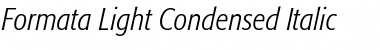 Formata Italic Font Title Preview