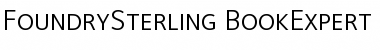 FoundrySterling-BookExpert Regular Font Title Preview