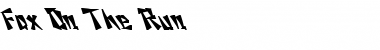 Fox On The Run 7 Bold Font Title Preview