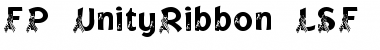 FP UnityRibbon LSF Regular Font Title Preview