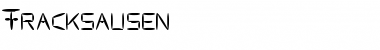 Fracksausen Regular Font Title Preview