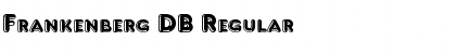 Frankenberg DB Regular Font Title Preview