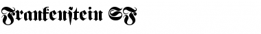 Frankenstein SF Regular Font Title Preview