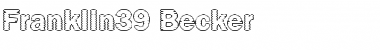 Franklin39 Becker Regular Font Title Preview