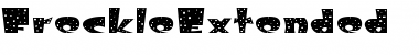 FreckleExtended Regular Font Title Preview