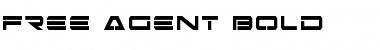Free Agent Bold Bold Font Title Preview