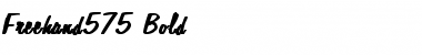 Freehand575 Bold Bold Font Title Preview
