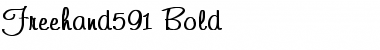 Freehand591 Bold Bold Font Title Preview