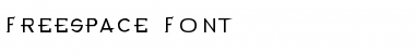 Freespace Font Medium Font Title Preview