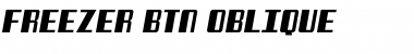Freezer BTN Oblique Font Title Preview