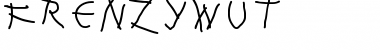 FrenzyWut Regular Font Title Preview