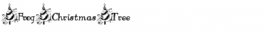FrogChristmasTree Regular Font Title Preview