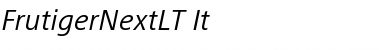 FrutigerNextLT Regular Font Title Preview