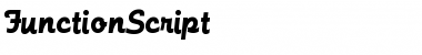 FunctionScript Normal Font Title Preview