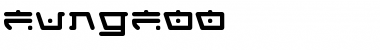 FungFoo Regular Font Title Preview