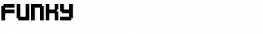 Funky Regular Font Title Preview