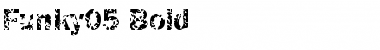 Funky05 Bold Font Title Preview