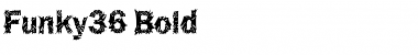 Funky36 Bold Font Title Preview