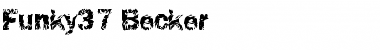 Funky37 Becker Regular Font Title Preview