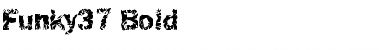 Funky37 Bold Font Title Preview