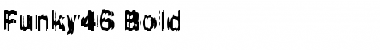 Funky46 Bold Font Title Preview