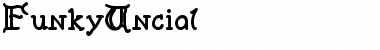 FunkyUncial Regular Font Title Preview