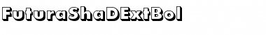 FuturaShaDExtBol Regular Font Title Preview