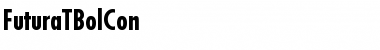 FuturaTBolCon Regular Font Title Preview