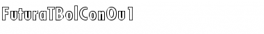 FuturaTBolConOu1 Regular Font Title Preview
