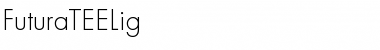 FuturaTEELig Regular Font Title Preview