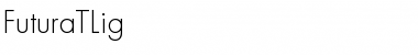 FuturaTLig Regular Font Title Preview