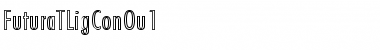 FuturaTLigConOu1 Regular Font Title Preview