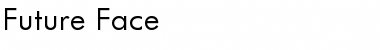Future Face Regular Font Title Preview