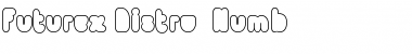 Futurex Distro - Numb Regular Font Title Preview
