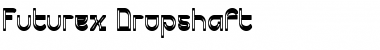 Futurex Dropshaft Regular Font Title Preview