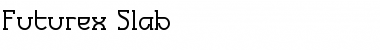 Futurex Slab Regular Font Title Preview