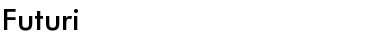 Futuri Regular Font Title Preview