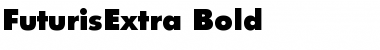 FuturisExtra Bold Font Title Preview